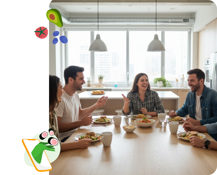 Karta lunchowa myfoodie w formie benefitu dla pracowników łączy wygodę zamawiania posiłków do miejsca pracy z jednoczesną integracją zespołu!