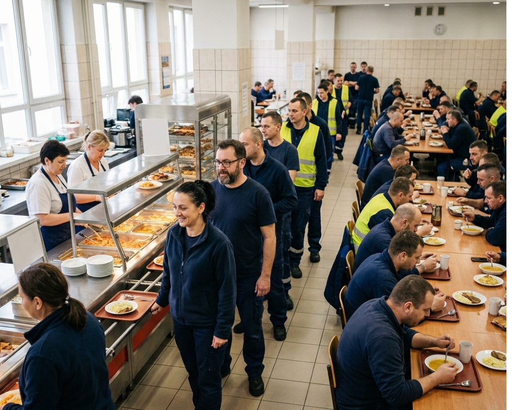Prowadzenie kantyny pracowniczej z myfoodie jest proste jak bułka z masłem!
